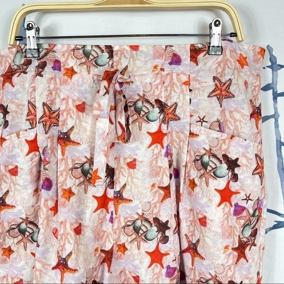 NWT Anthropologie Eva Franco Starfish Short Set Size L - Picture 14 of 16